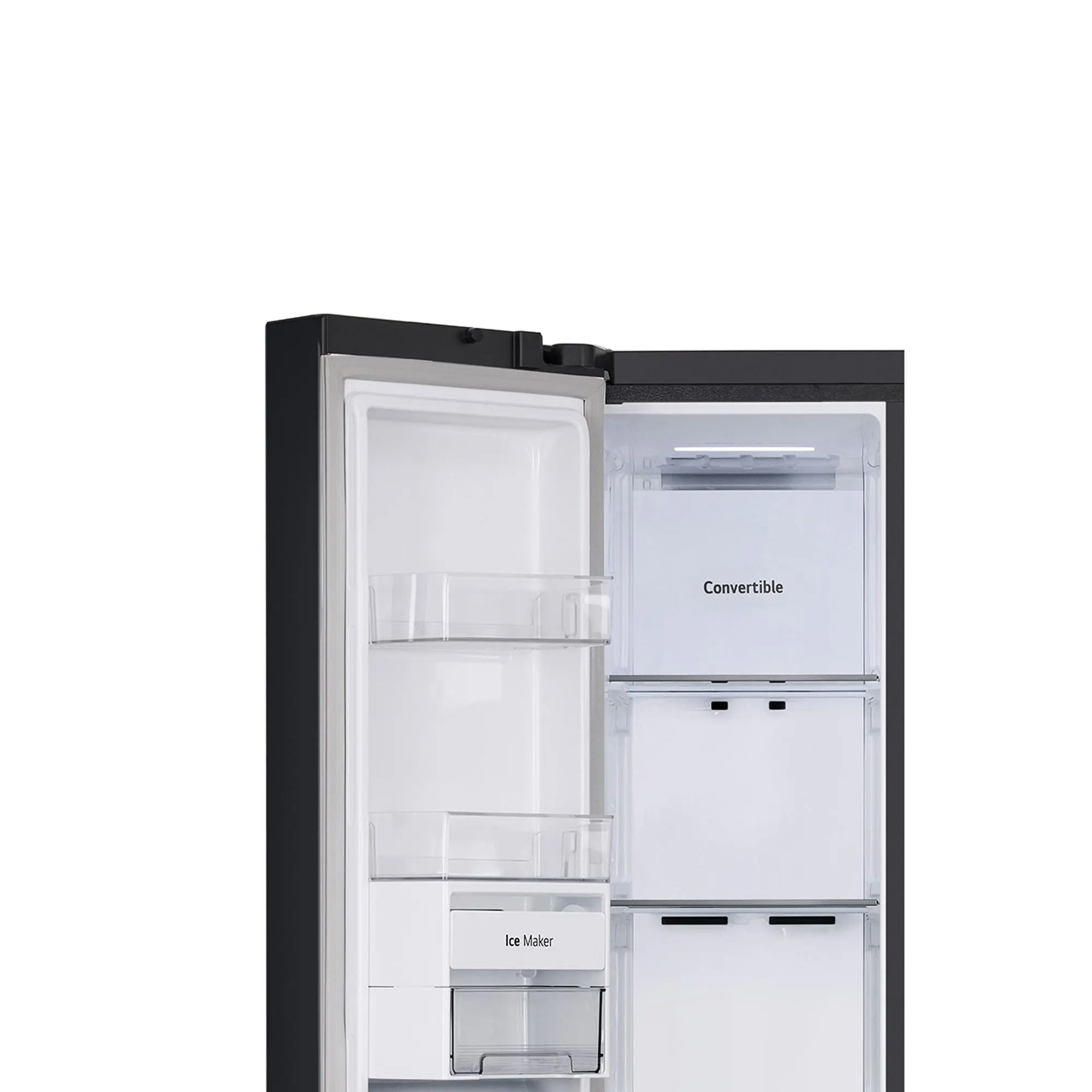 LG SxS Refrigerator 655L (GC-B257KGHW) Black Mirror LG SxS Refrigerator 655L (GC-B257KGHW) Black Mirror