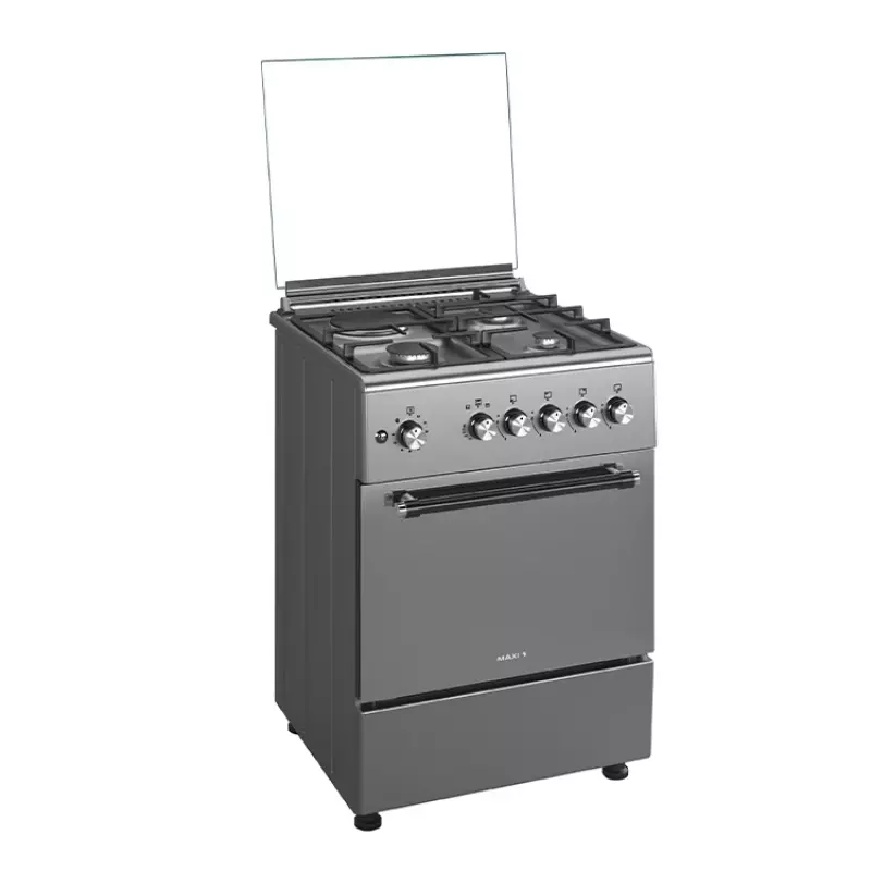 Maxi Gas Cooker 60x60 CM (3+1) Burners IGL Inox (TR)
