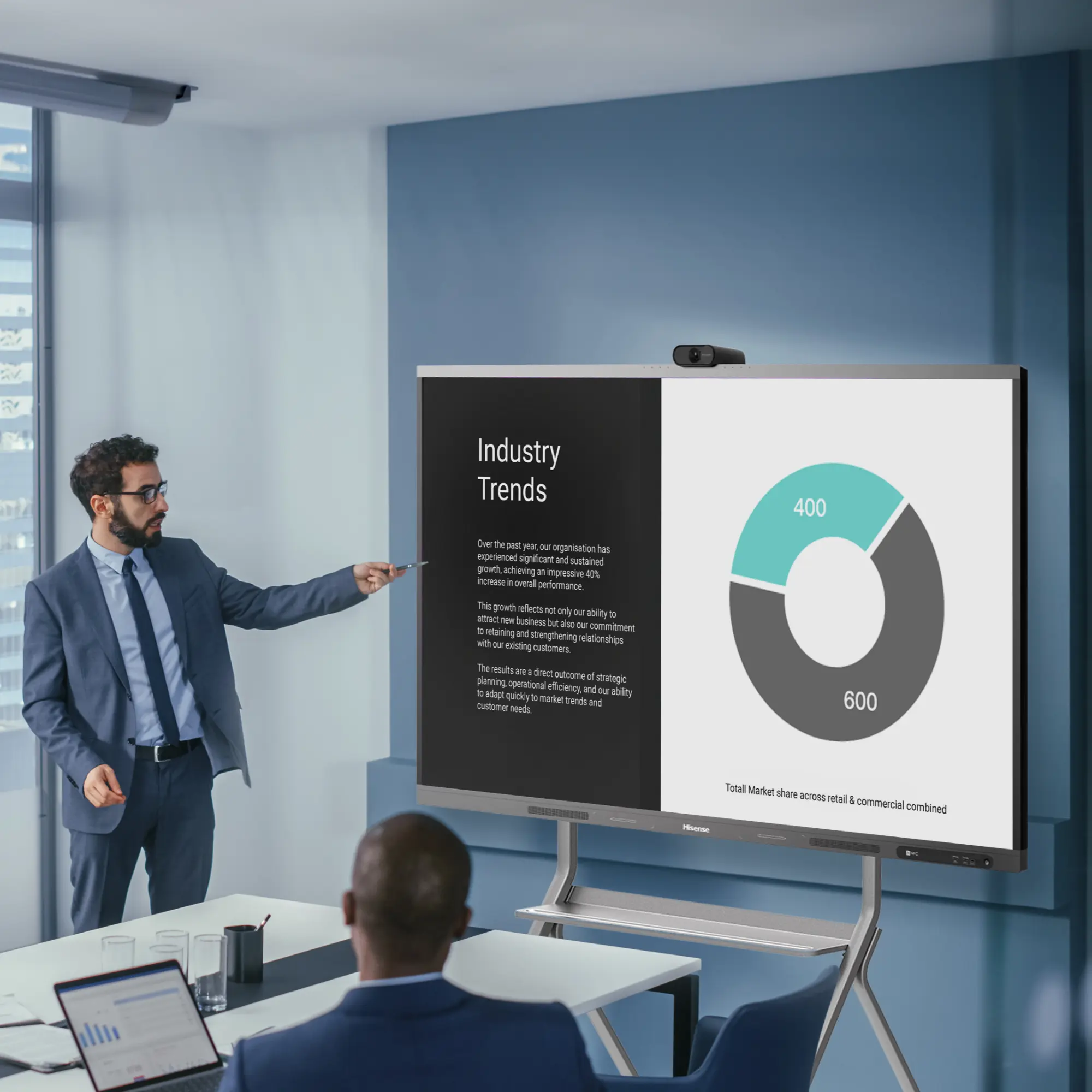 Hisense Interactive Digital Board Display TV 75 Inch with Camera WM6FE-A Hisense Interactive Digital Board Display TV 75 Inch with Camera WM6FE-A