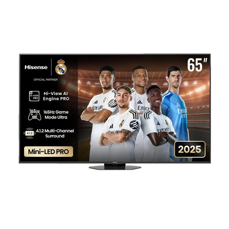 Hisense TV ULED 65 Inch U8Q 4K Smart Mini-LED VRR QLED Gaming TV