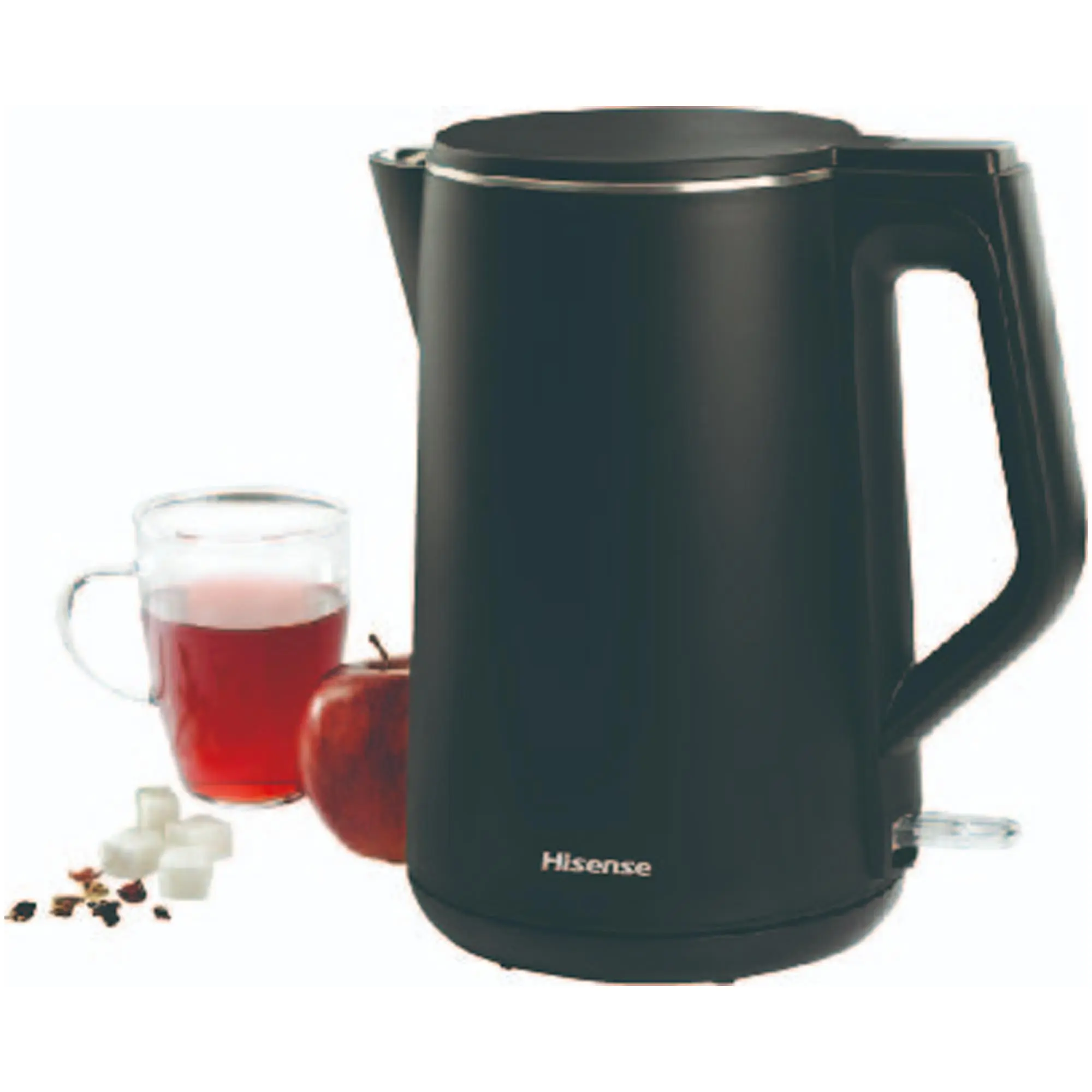 Hisense Kettle 1.5L Double Wall Black 2200W (HK15DWBK)