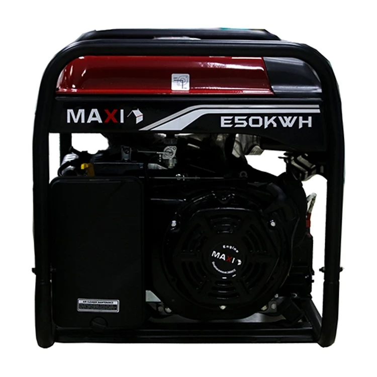 Maxi Generator 6.25kVa | 5.0kW | with Key & Wheels (E50KWH) Maxi Generator 6.25kVa | 5.0kW | with Key & Wheels (E50KWH)