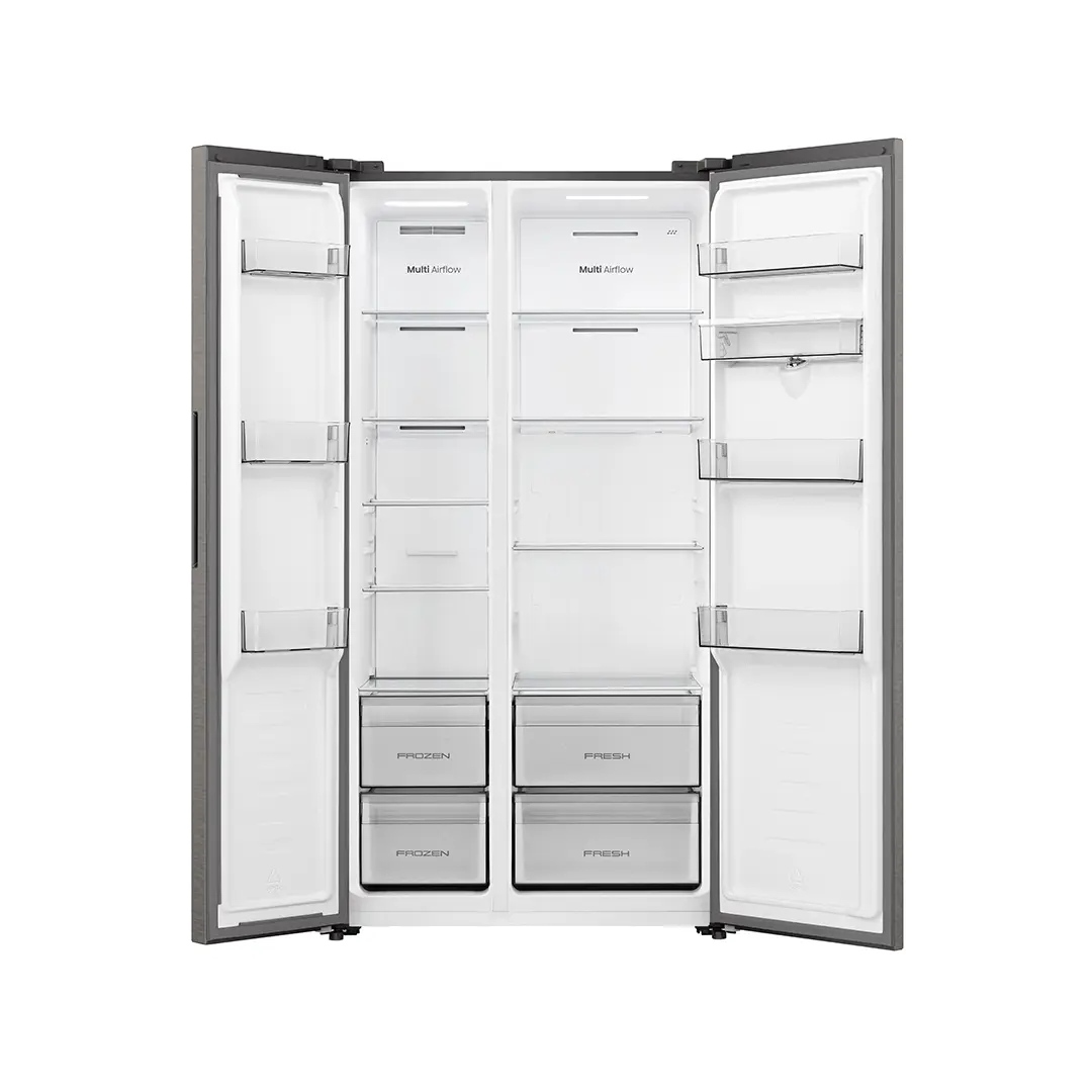 Hisense SxS Refrigerator 529L (RC-71WSI) With Dispenser