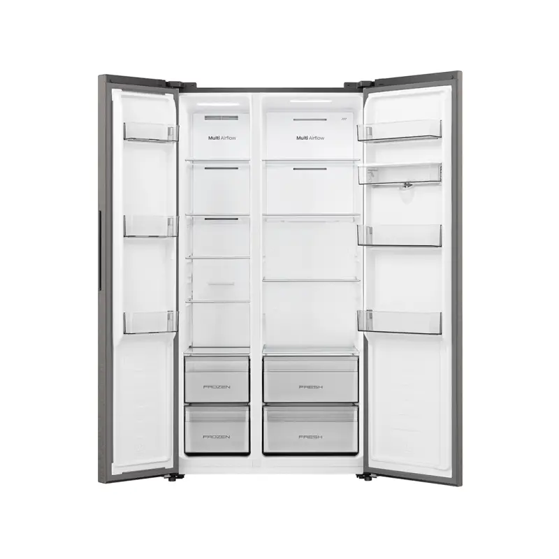 Hisense SxS Refrigerator 529L (RC-71WSI) With Dispenser