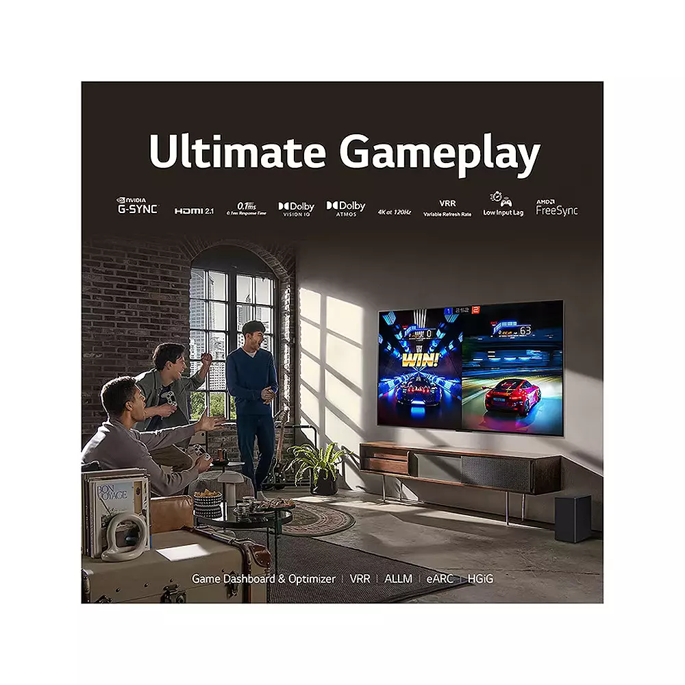 LG TV OLED 83 Inch C3 4K Smart TV AI ThinQ Magic Remote WebOS