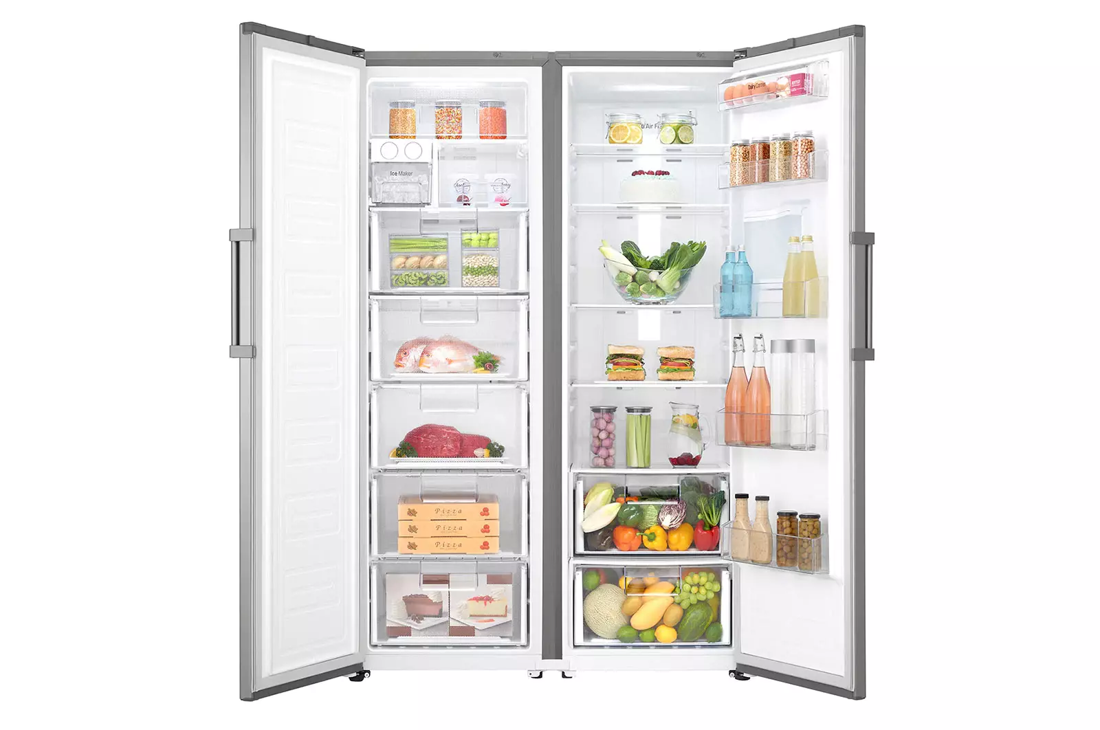 LG Single Door Refrigerator 411L (GC-F411ELDM)