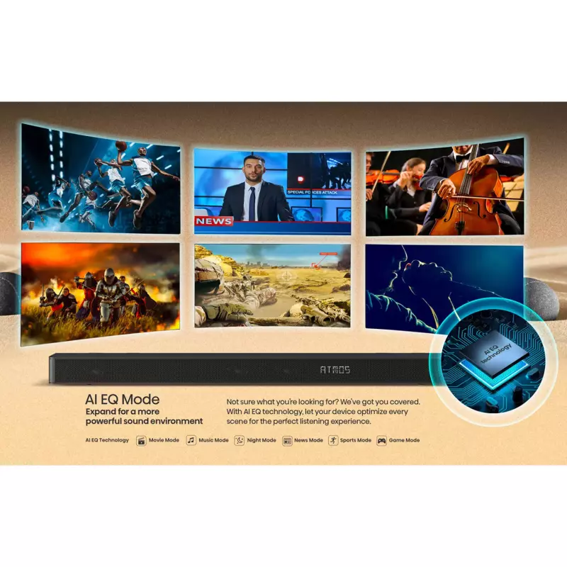 Hisense Soundbar with Subwoofer 280W 3.1CH (AX3100G)