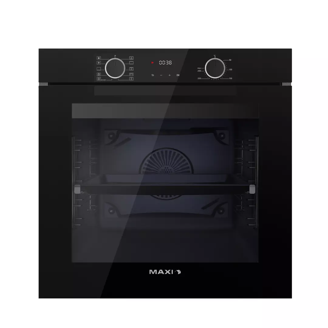 Maxi Electric Built-in Oven 60CM (QL10BL) Black Maxi Electric Built-in Oven 60CM (QL10BL) Black