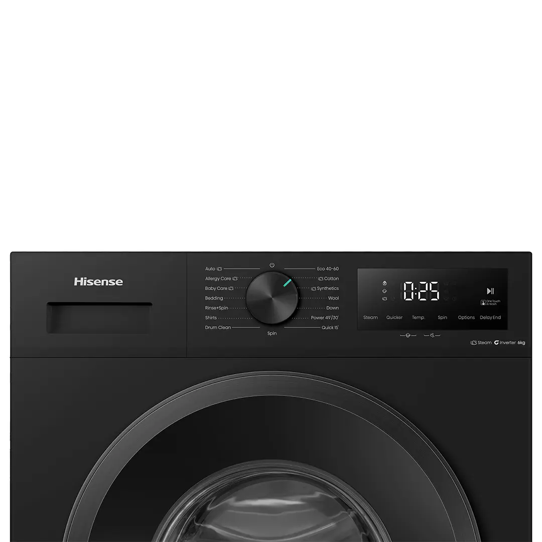 Hisense Front Load 6KG (WF1I6022BK) Washing Machine
