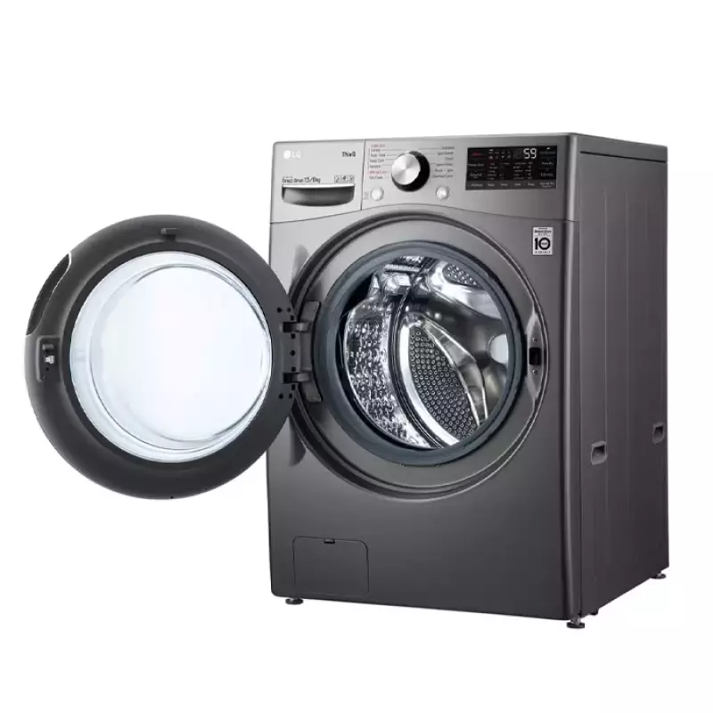 LG Front Load Wash & Dry 15/8KG (F0L9DGP2S) Washing Machine