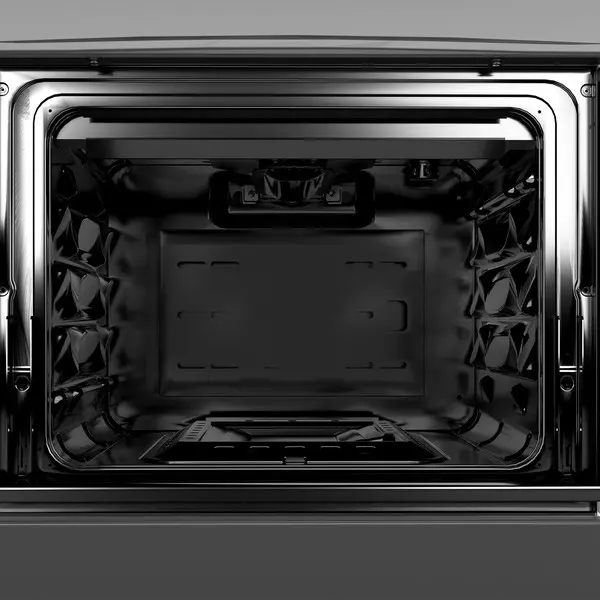Maxi Gas Cooker 60x60 CM (3+1) Burners Inox Maxi Gas Cooker 60x60 CM (3+1) Burners Inox