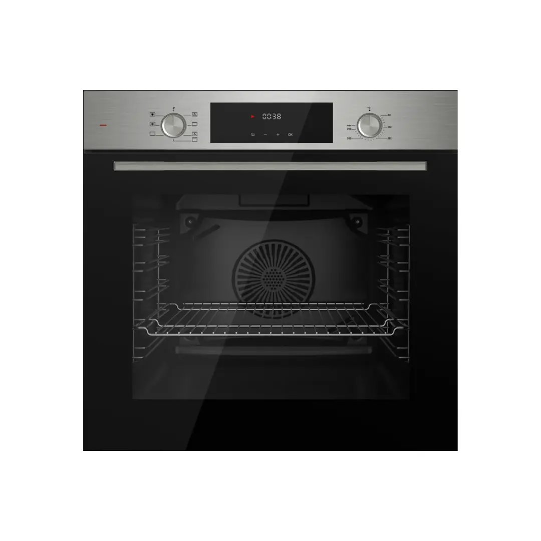 Maxi Electric Built-in Oven 60CM (QBP7SSD) Black & Stainless Steel Maxi Electric Built-in Oven 60CM (QBP7SSD) Black & Stainless Steel