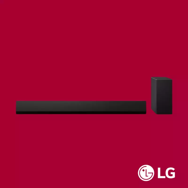 LG Soundbar with Subwoofer 420W 3.1CH (SG10TY) for OLED G Series, Dolby Atmos, AI Room Calibration Pro
