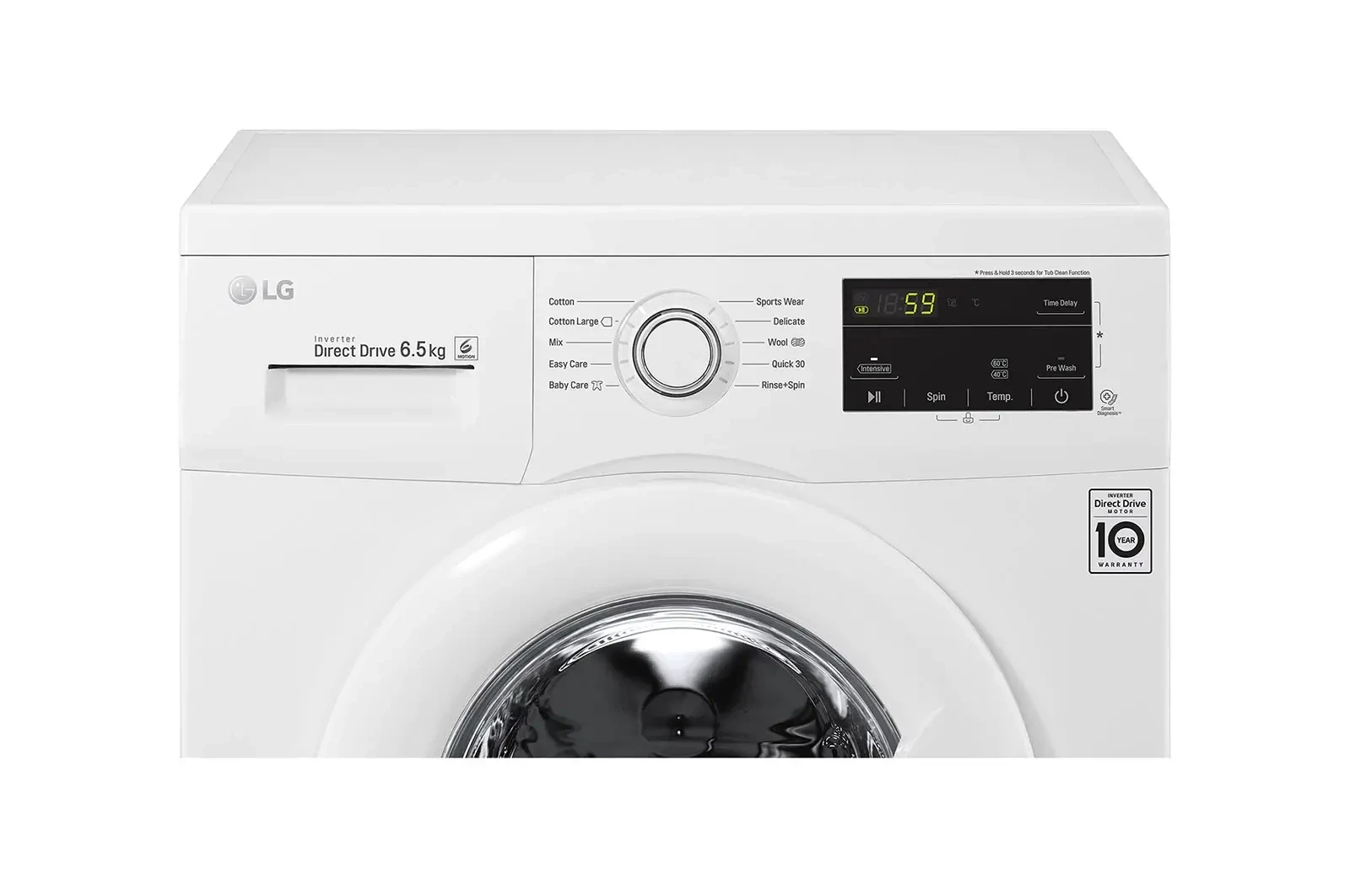 LG Front Load 6.5KG (FH2J3WDNP0) Washing Machine