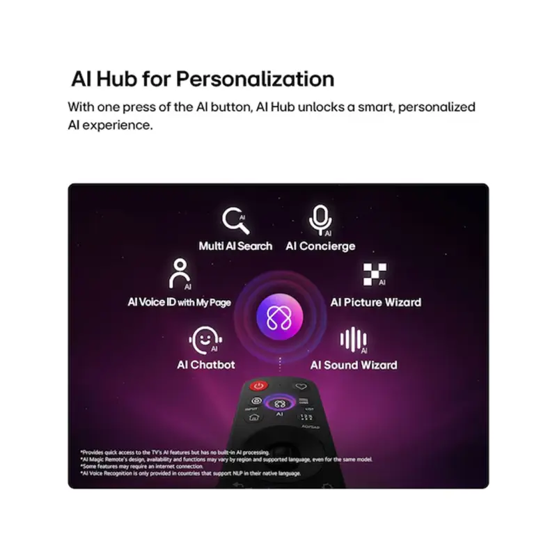 LG TV OLED 77 Inch C6 4K Smart TV with Alpha 11 AI Processor Gen3 2026