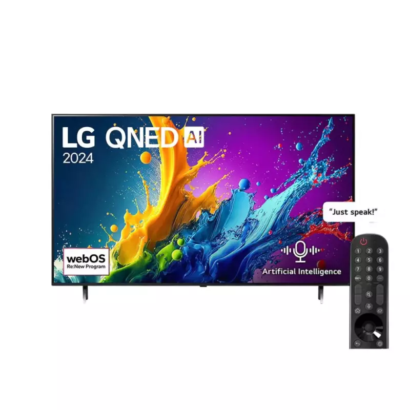 LG TV QNED 65 Inch QNED80T6B 4K Smart