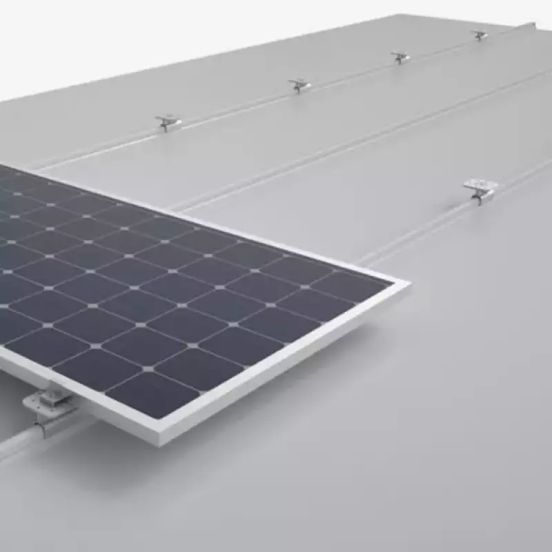 Metal Roof Mounting System for Solar Panels (Mounts 8 Panels per Set)