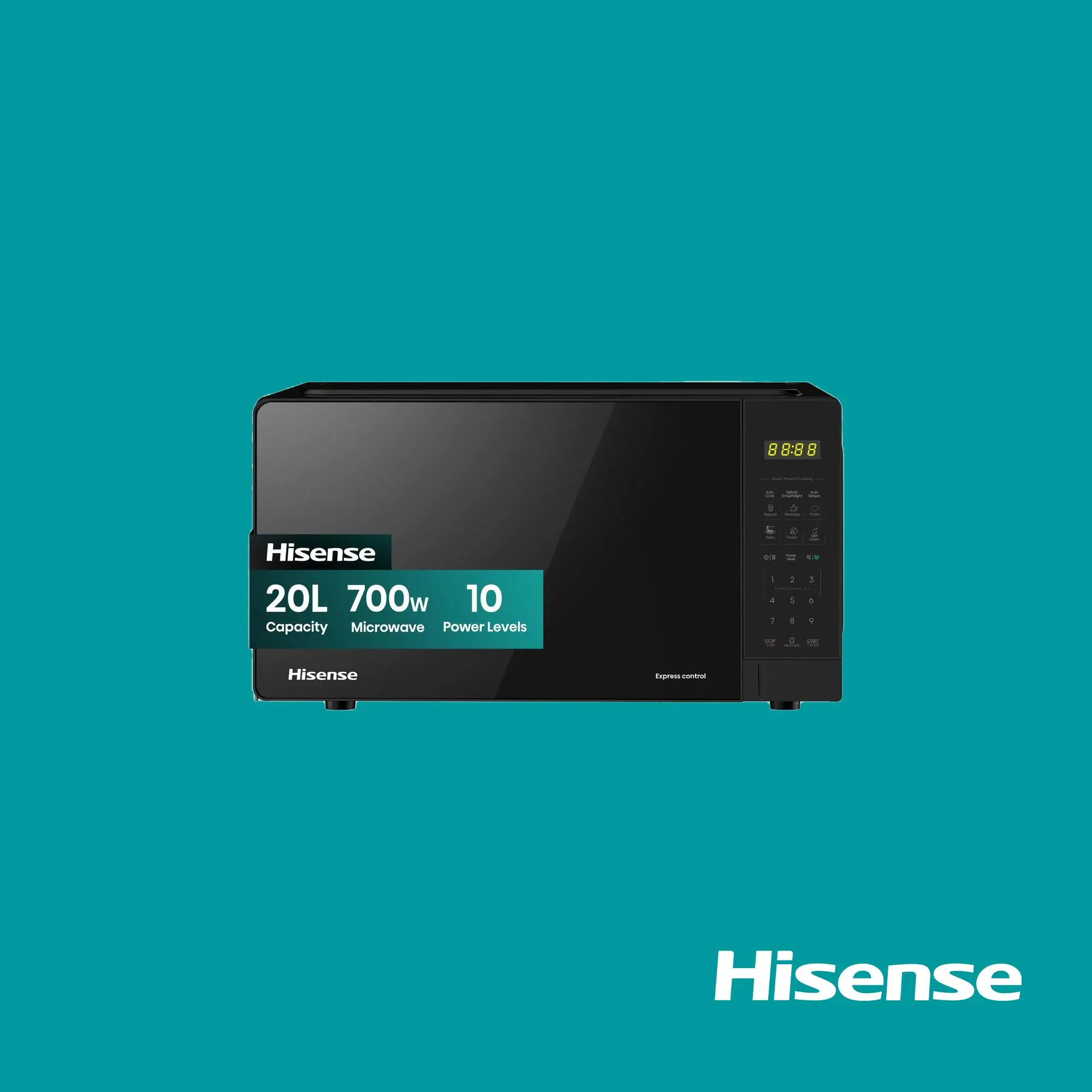 Hisense Microwave 20L 700W (H20MOBS15) Hisense Microwave 20L 700W (H20MOBS15)