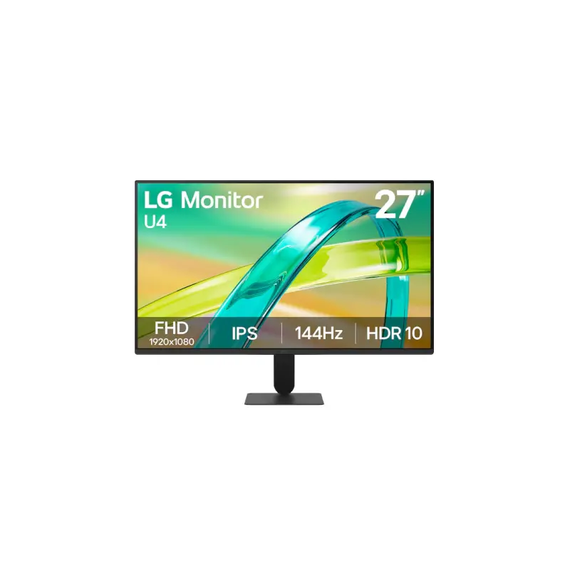LG Monitor 27 Inch (27U411B-B) Full HD IPS 144Hz