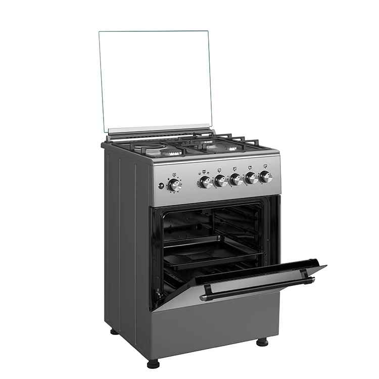 Maxi Gas Cooker 60x60 CM (3+1) Burners IGL Inox (TR) Maxi Gas Cooker 60x60 CM (3+1) Burners IGL Inox (TR)