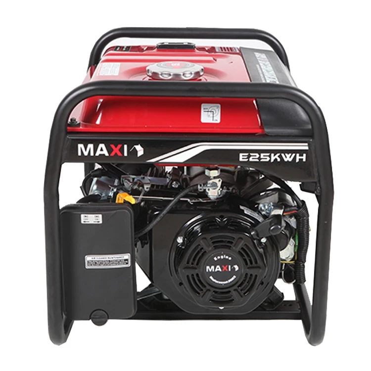 Maxi Generator 3.1kVa | 2.5kW | with Key & Wheels (E25KWH)