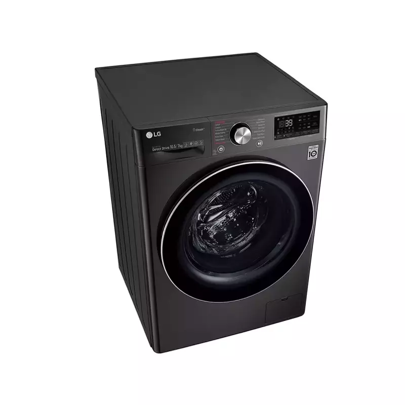 LG Front Load Wash & Dry 10.5/7KG (F4V5RGPYJE) Washing Machine
