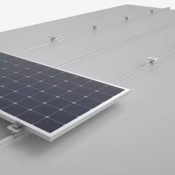 Metal Roof Mounting System for Solar Panels (Mounts 8 Panels per Set)