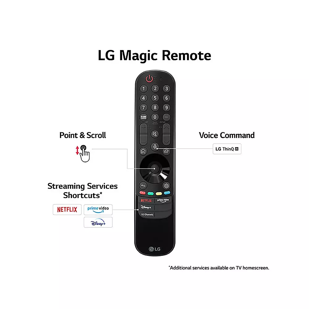 LG TV OLED 83 Inch C3 4K Smart TV AI ThinQ Magic Remote WebOS