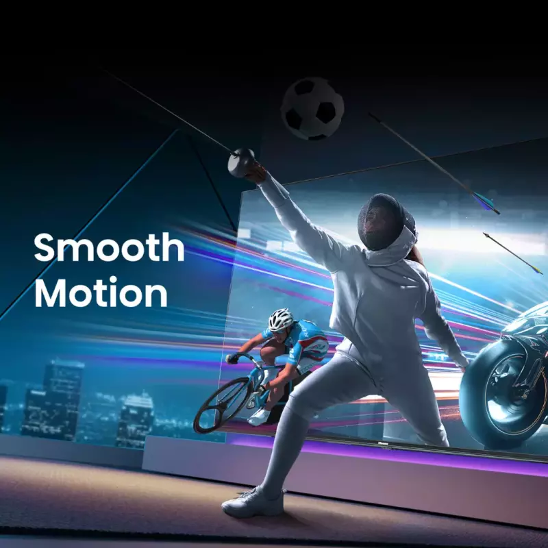 Hisense TV QLED 55 Inch Q6N 4K Smart