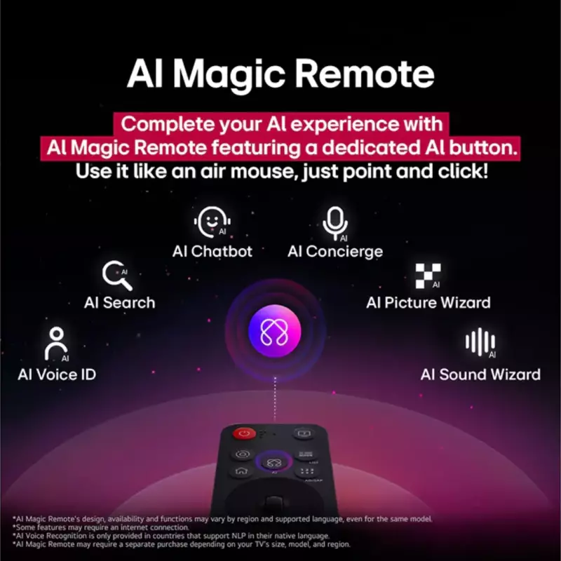 LG TV OLED 83 Inch G5 4K Smart TV AI Magic Remote webOS25