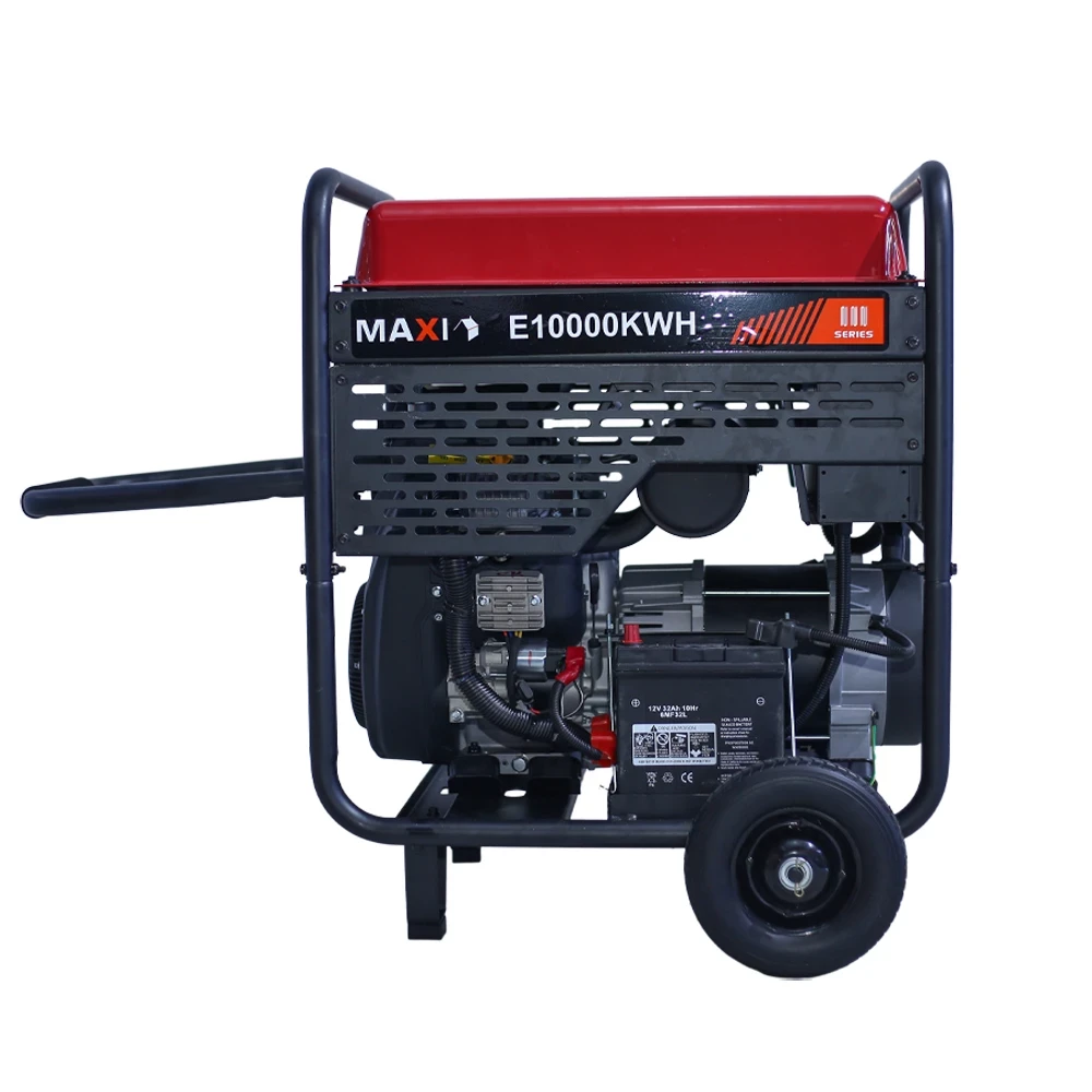 Maxi Generator 12.5kVa | 10kW | with Key & Wheels (E10000KWH) Maxi Generator 12.5kVa | 10kW | with Key & Wheels (E10000KWH)