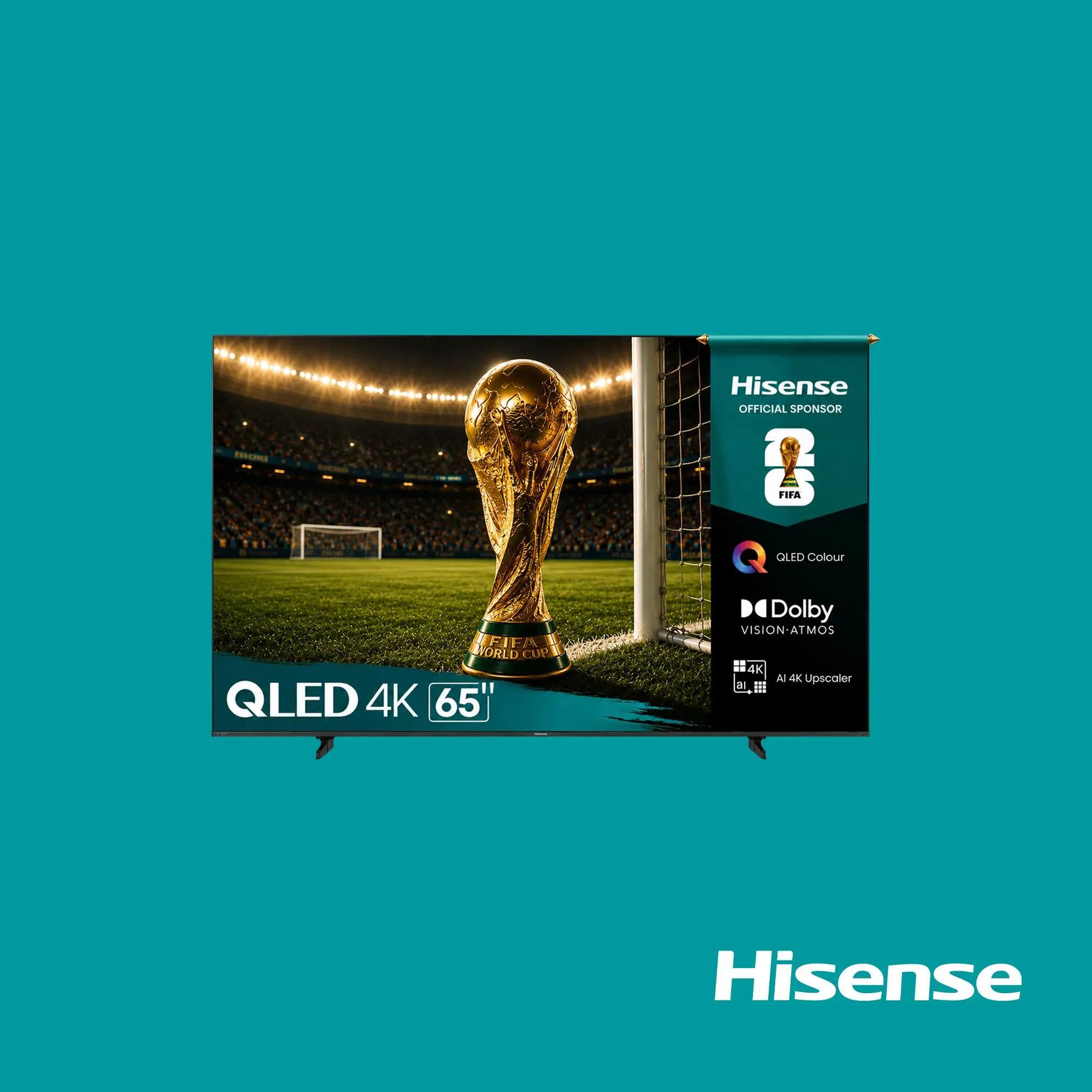 Hisense TV QLED 65 Inch Q6Q 4K Smart Hisense TV QLED 65 Inch Q6Q 4K Smart