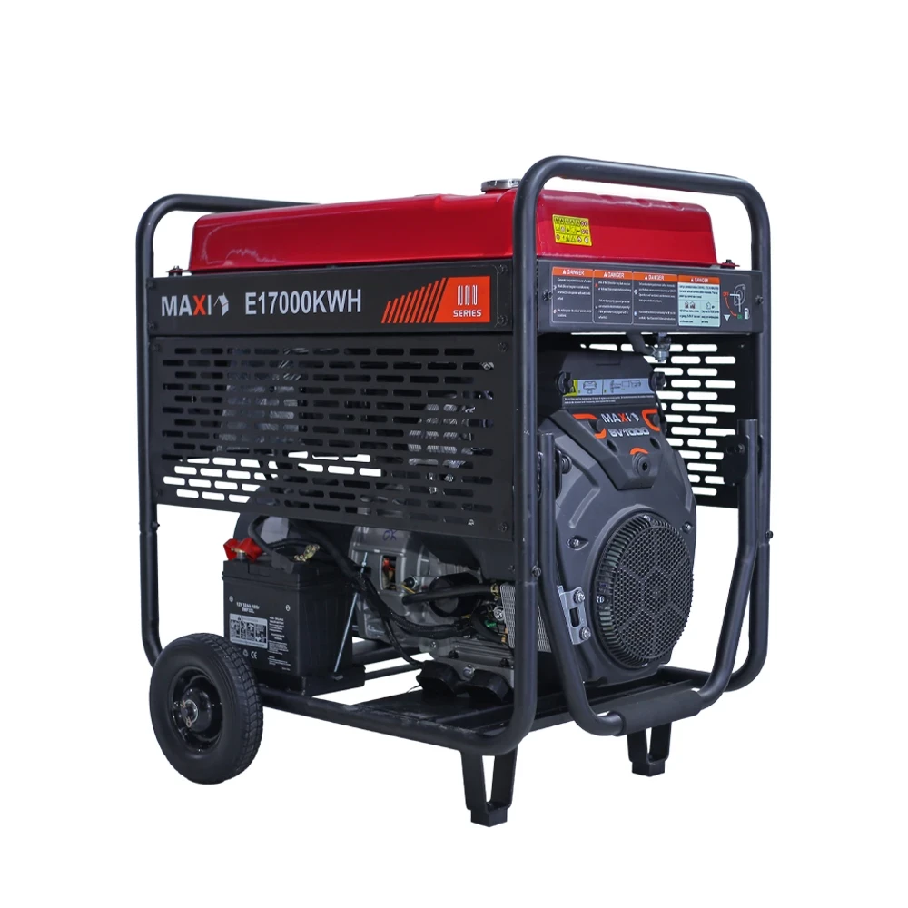 Maxi Generator 3-PHASE 21.25kVa | 17kW | with Key & Wheels (E17000KWH)
