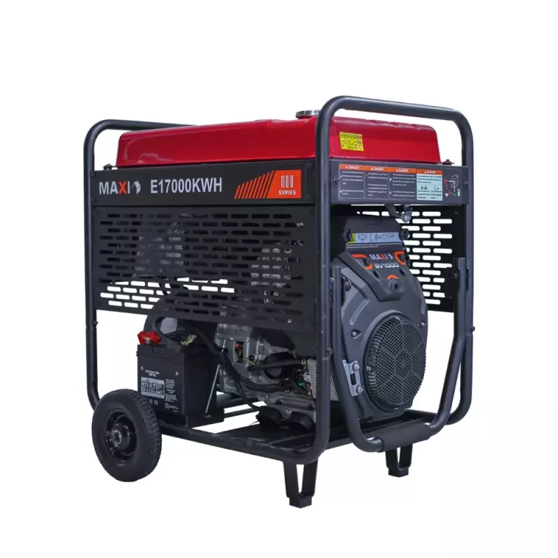 Maxi Generator 3-PHASE 21.25kVa | 17kW | with Key & Wheels (E17000KWH)