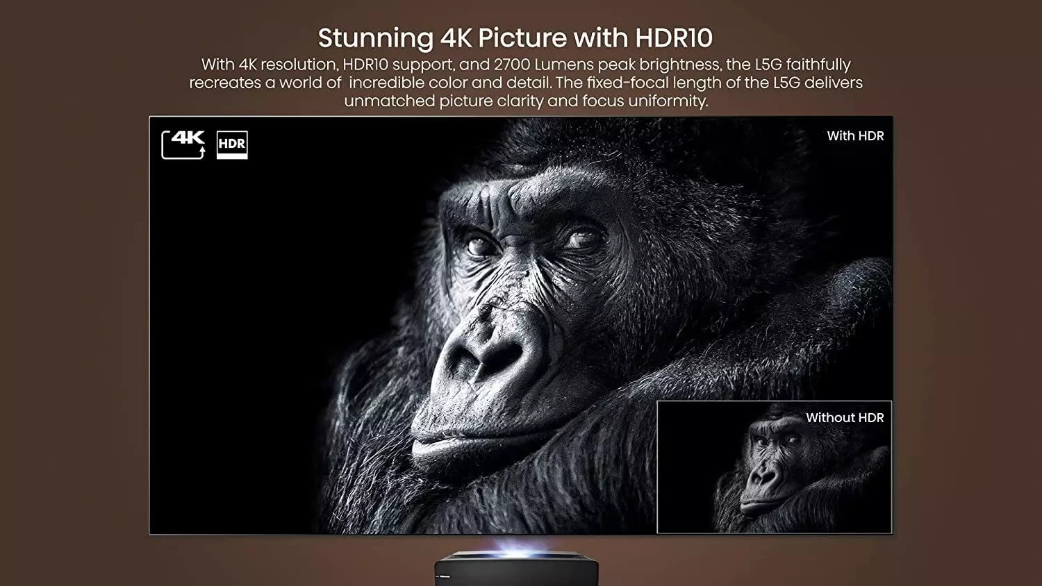 Hisense Laser TV 100 Inch L5 4K Smart Hisense Laser TV 100 Inch L5 4K Smart