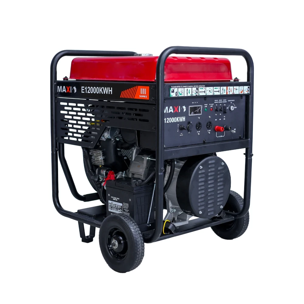 Maxi Generator 15kVa | 12kW | with Key & Wheels (E12000KWH) Maxi Generator 15kVa | 12kW | with Key & Wheels (E12000KWH)