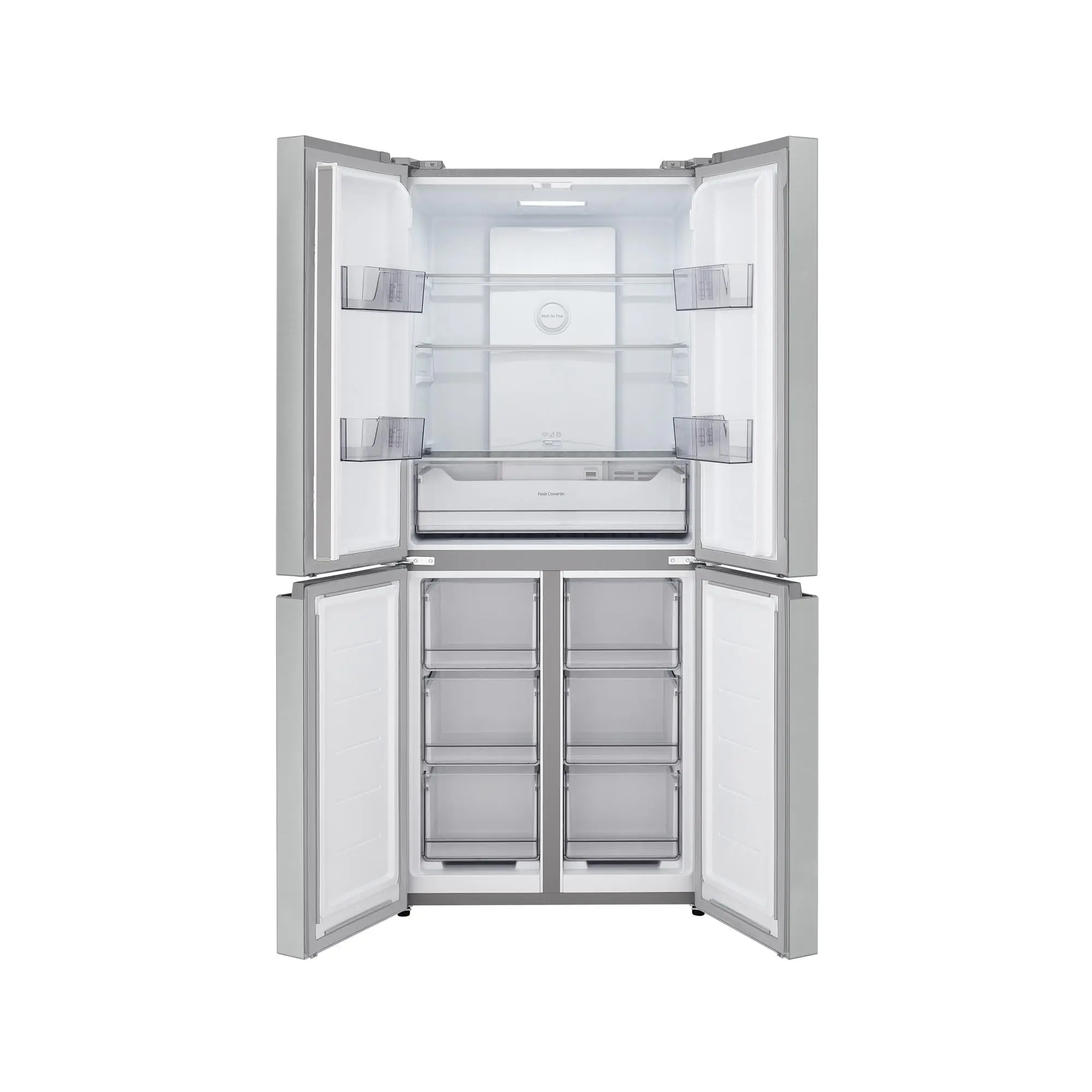 LG Cross Door Refrigerator 400L (GCFB41FPLAM) Black Glass