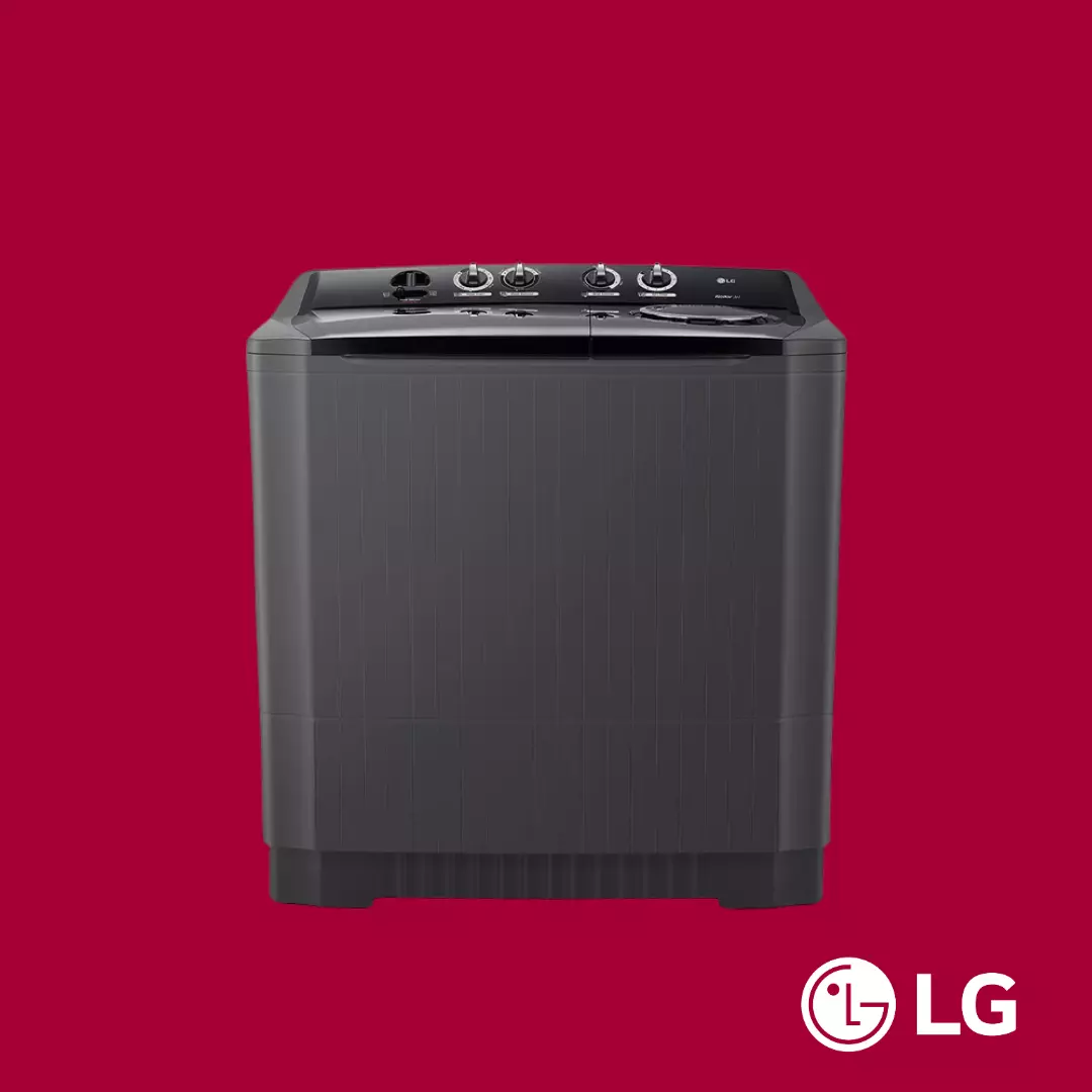LG Top Load Twin Tub 15KG (P1561RWNT) Washing Machine