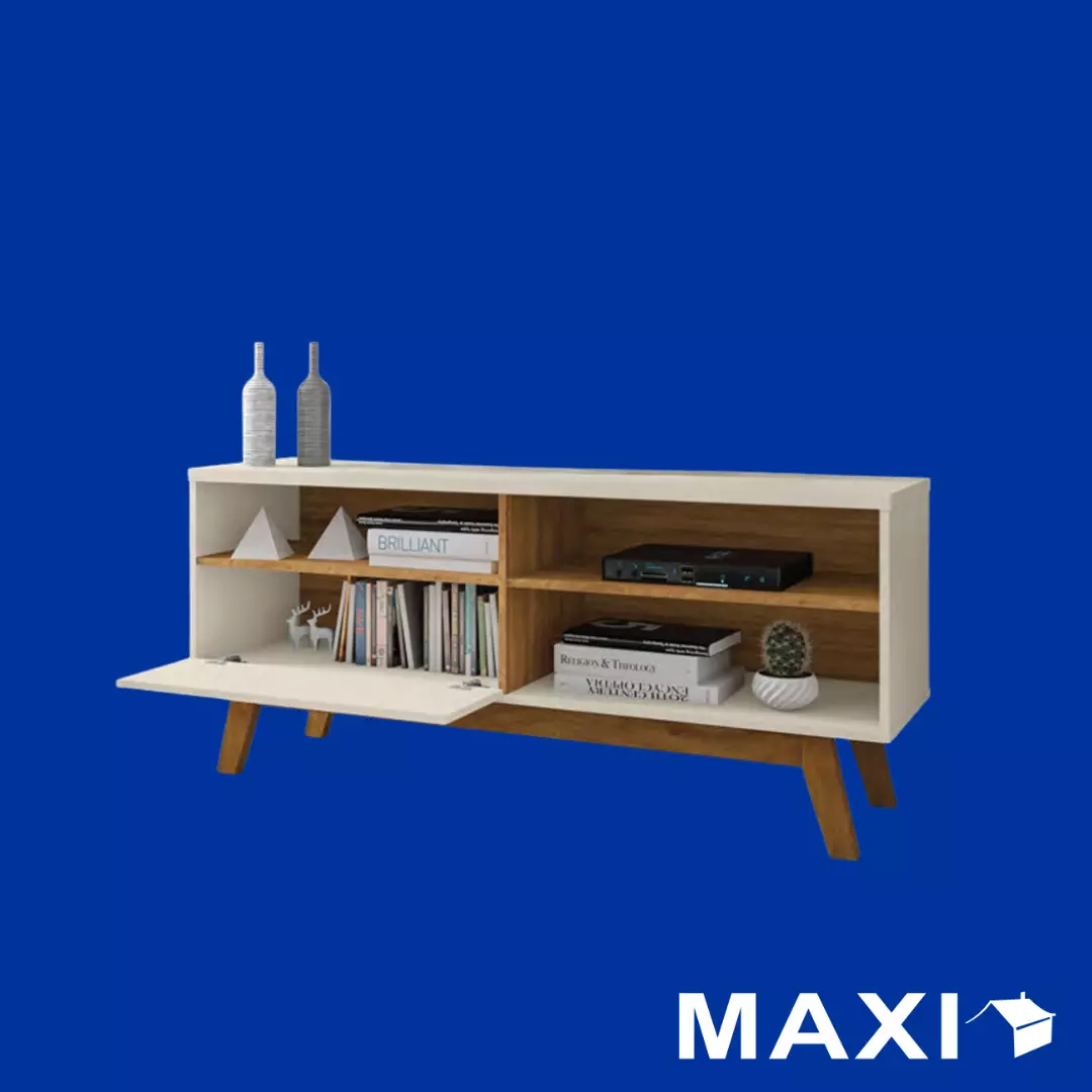 Maxi Paladio TV Stand 136CM (Off White)