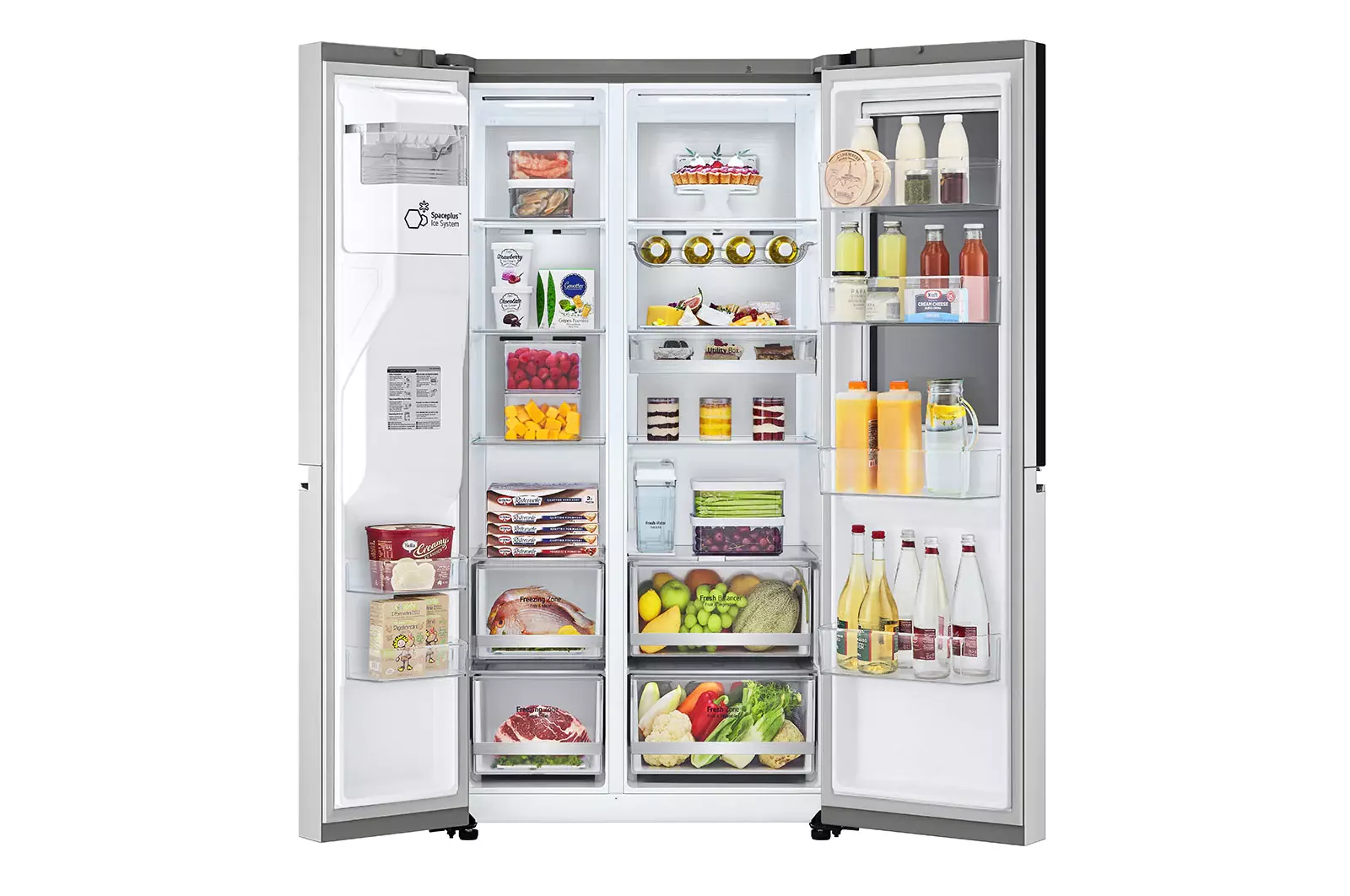 LG SxS Refrigerator 674L (GC-X257CSES) InstaView Door-in-Door