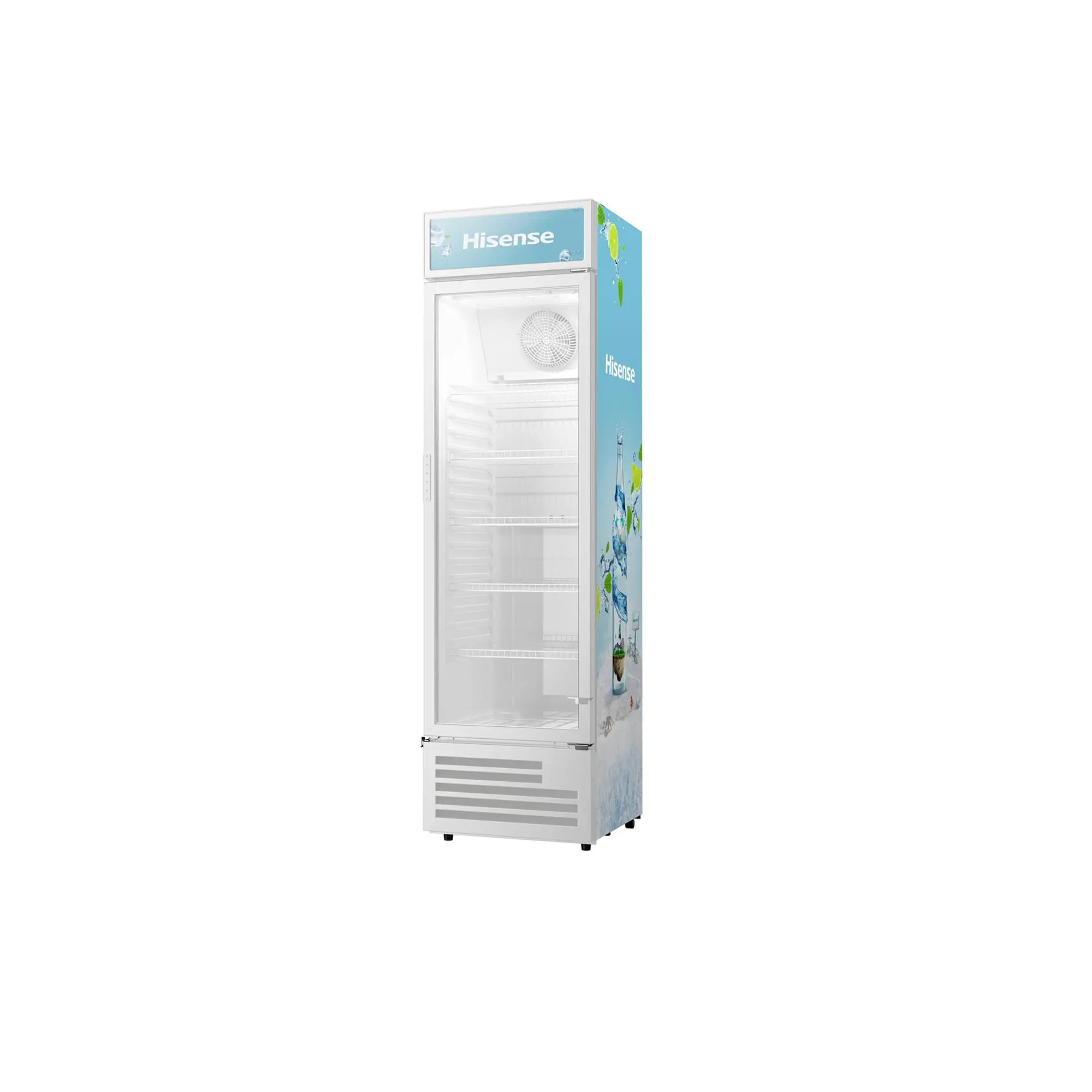Hisense Showcase Refrigerator 277L (36FC-FL)