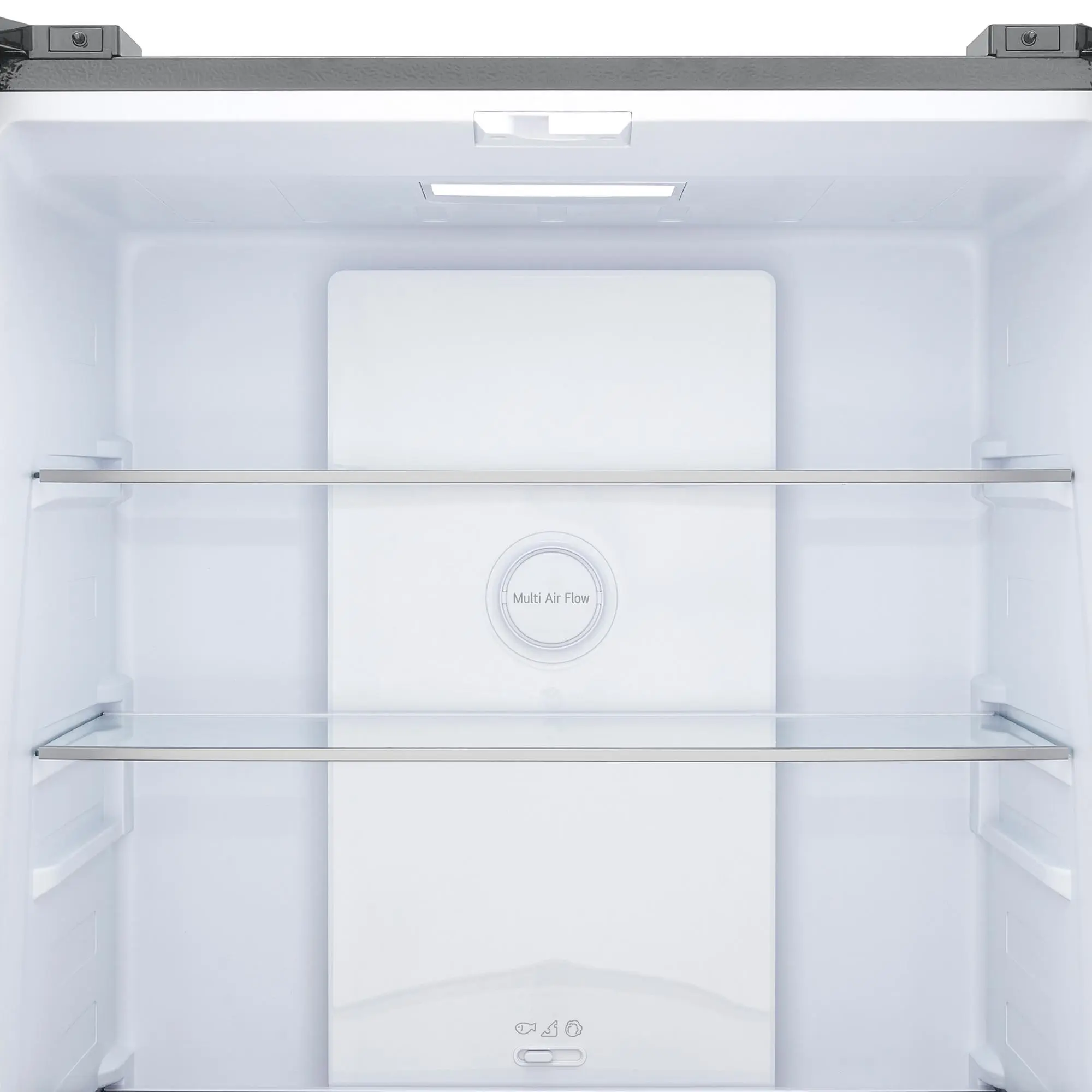 LG Cross Door Refrigerator 400L (GCFB41FPLAM) Black Glass