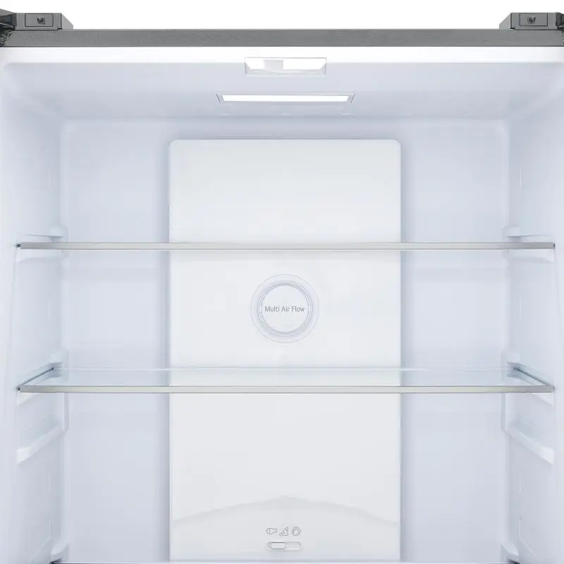 LG Cross Door Refrigerator 400L (GCFB41FPLAM) Black Glass