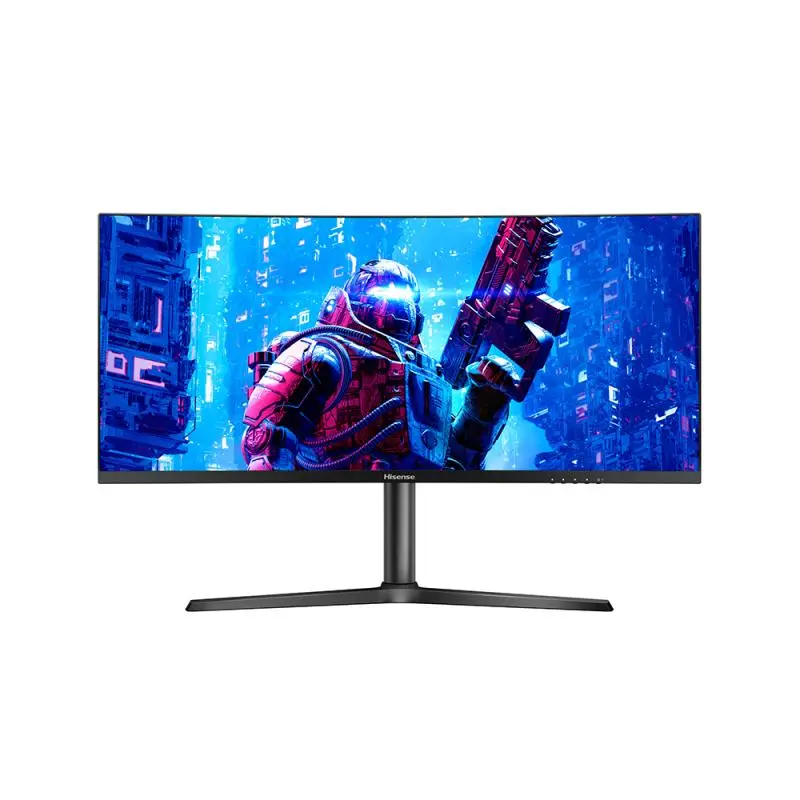 Hisense Monitor 34 Inch G6H WQHD 3440*1440p 1500R 165Hz Curved Gaming Monitor