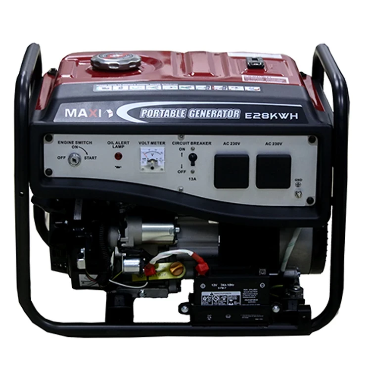 Maxi Generator 3.5kVa | 2.8kW | with Key & Wheels (E28KWH)
