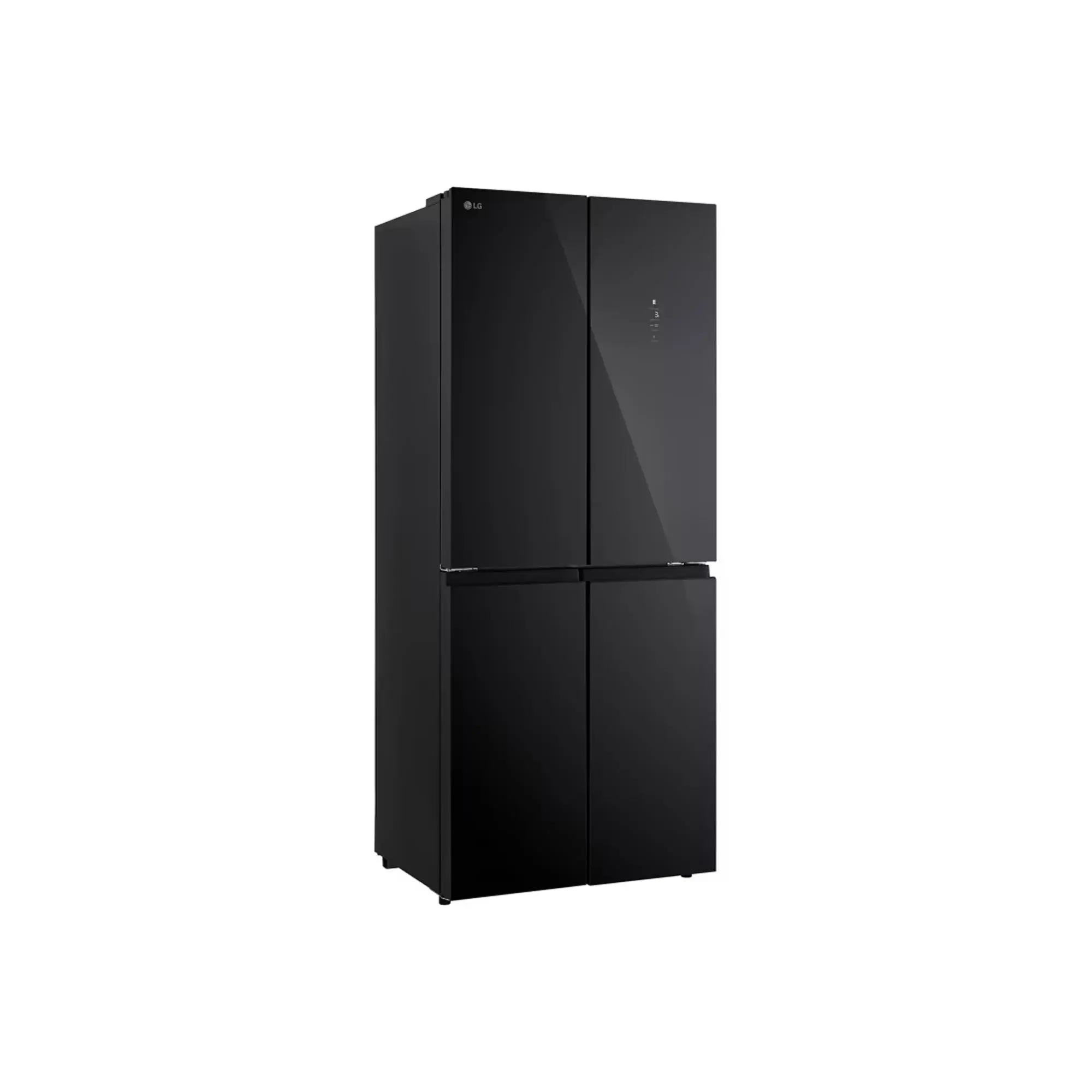LG Cross Door Refrigerator 400L (GCFB41FPLAM) Black Glass LG Cross Door Refrigerator 400L (GCFB41FPLAM) Black Glass