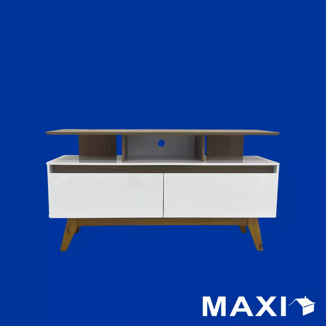 Maxi Rubi TV Stand 120CM (Off White) Maxi Rubi TV Stand 120CM (Off White)