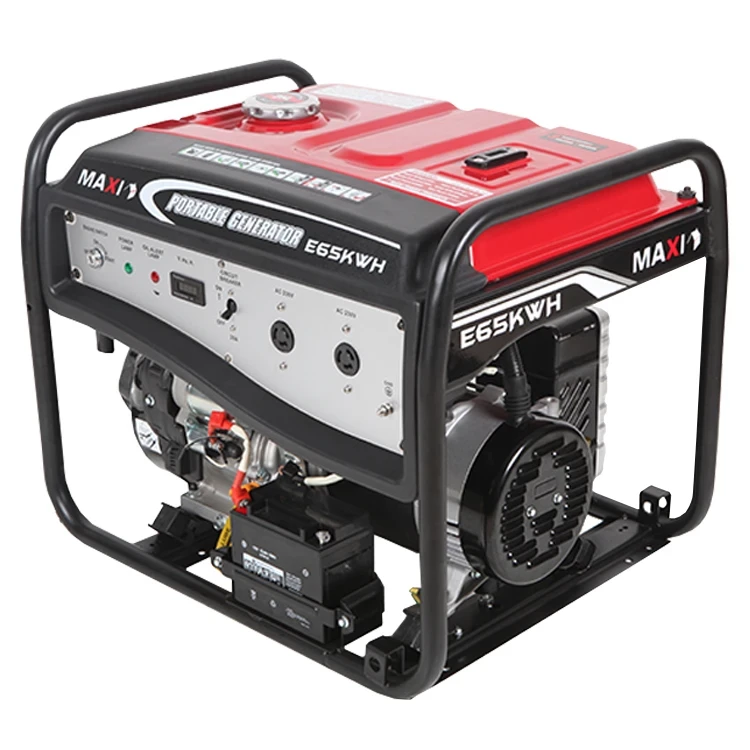 Maxi Generator 8.1kVa | 6.5kW | with Key & Wheels (E65KWH) Maxi Generator 8.1kVa | 6.5kW | with Key & Wheels (E65KWH)