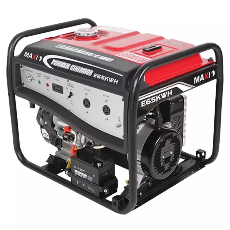 Maxi Generator 8.1kVa | 6.5kW | with Key & Wheels (E65KWH)