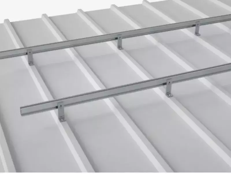 Metal Roof Mounting System for Solar Panels (Mounts 8 Panels per Set)